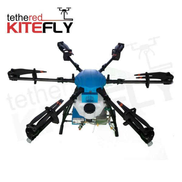 Aerial Cleaning Drones For Cleaning Buildings Equipped With 30L Spray Tank SF-90X-130 Kitefly