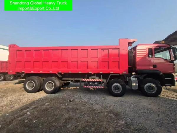 Shacman X3000 8×4 Heavy Duty Dump Truck with 40-45 Tons Payload Capacity and 12-Speed Manual Transmission