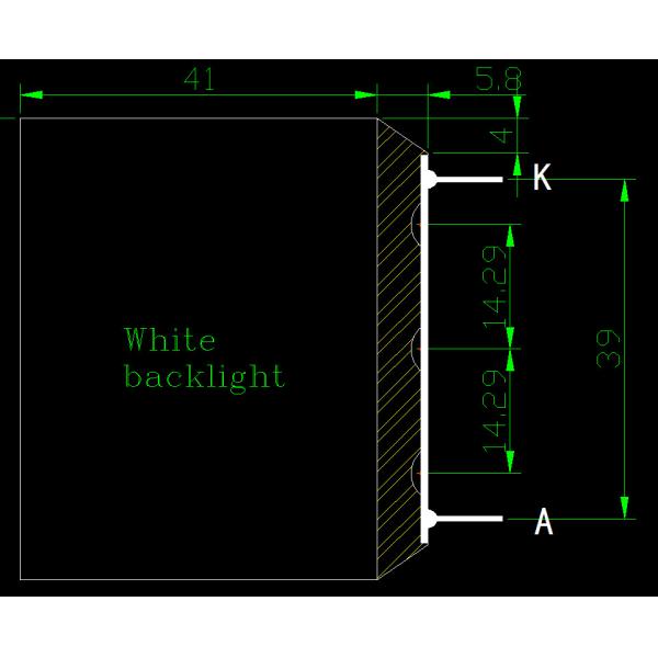 Настройка ПИН-коннектора для контроллера транспортного средства TN 7 Segment LCD Display