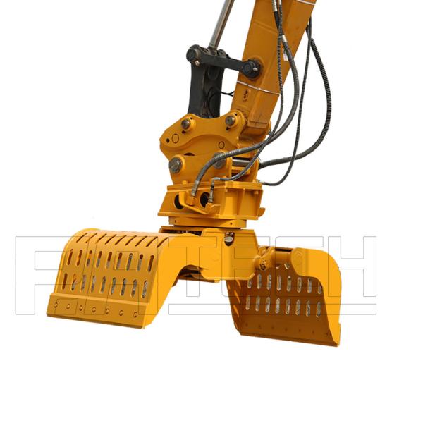 Demolition Grapple For Excavator, Excavator Skeleton Bucket, Large Loads