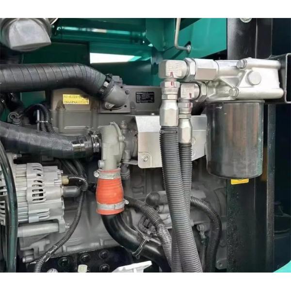21200kg de segunda mano Green Kobelco Excavadora hidráulica de 118kw de potencia con capacidad de cubo 1.0m3