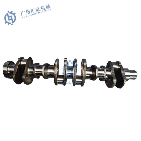 Excavator Parts 6D114 Diesel Engine Crankshaft Crawler Diesel Engine Pump
