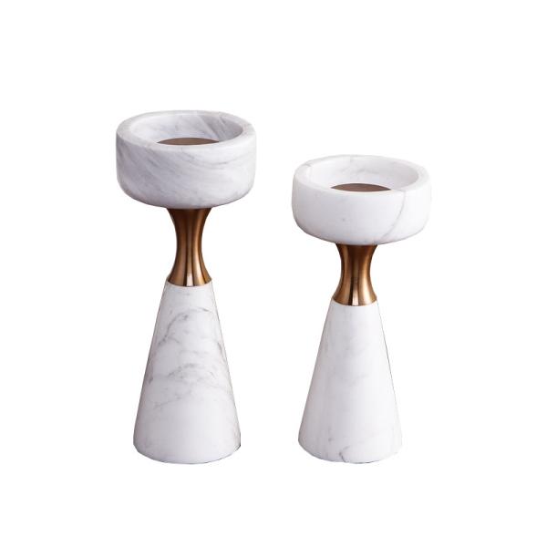 Elegant Marble Candle Holder Home Decoration Wedding Decoration
