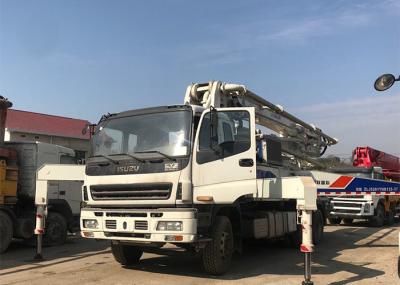 ZOOMLION caminhão usado 37 medidores ISUZU Chassis Refurbished do cimento