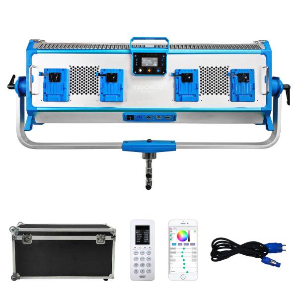 les lumières de film de 500W 95CRI RVB LED soutiennent le contrôle à distance de dmx ont mené l'éclairage de photographie d'éclairage d'étape de RVB