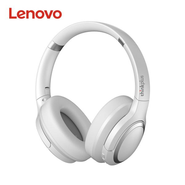 Lenovo TH40 Wired Over Ear Headphones Black Folding Stereo Headphones