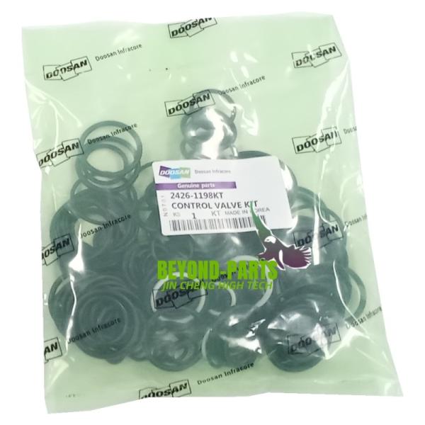 Jogo 2426-1198KT do selo do óleo de Control Main Valve da máquina escavadora de Daewoo DH220-5