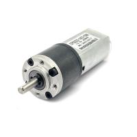 caja de cambios micro 12V 50RPM 0.8W del motor del cepillo de 22m m DC
