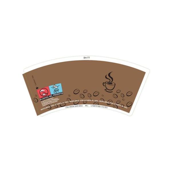 Placa de papel personalizada de 280gsm 320gsm para o bom brilho do copo de papel