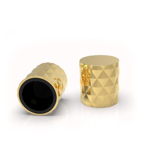 Die Casting Screw Cap 18mm Zamak Perfume Caps Child Proof