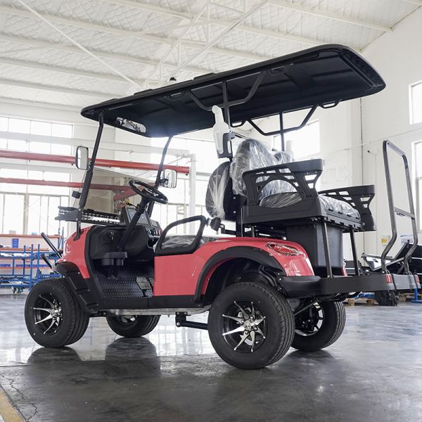 Hot Sell New Design Electric 2+2 Person Golf Cart with Lithium Battery