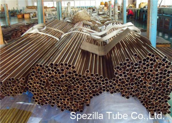 UNS C71500 Copper Nickel Tube O61 Straight Tube Heat Exchanger Fully Annealed Seamless Alloy Pipe