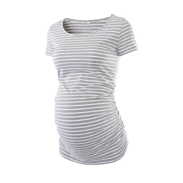 newest design custom made cotton cheap blank wholesale maternity t shirts