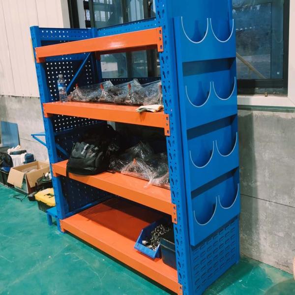 Customized Warehouse Shelving Storage Rack Boltless / Rivet Design