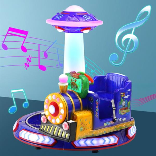 Dreamland operado por monedas para niños trayectoria eléctrica de entretenimiento viajes en tren para el centro de videojuegos interiores