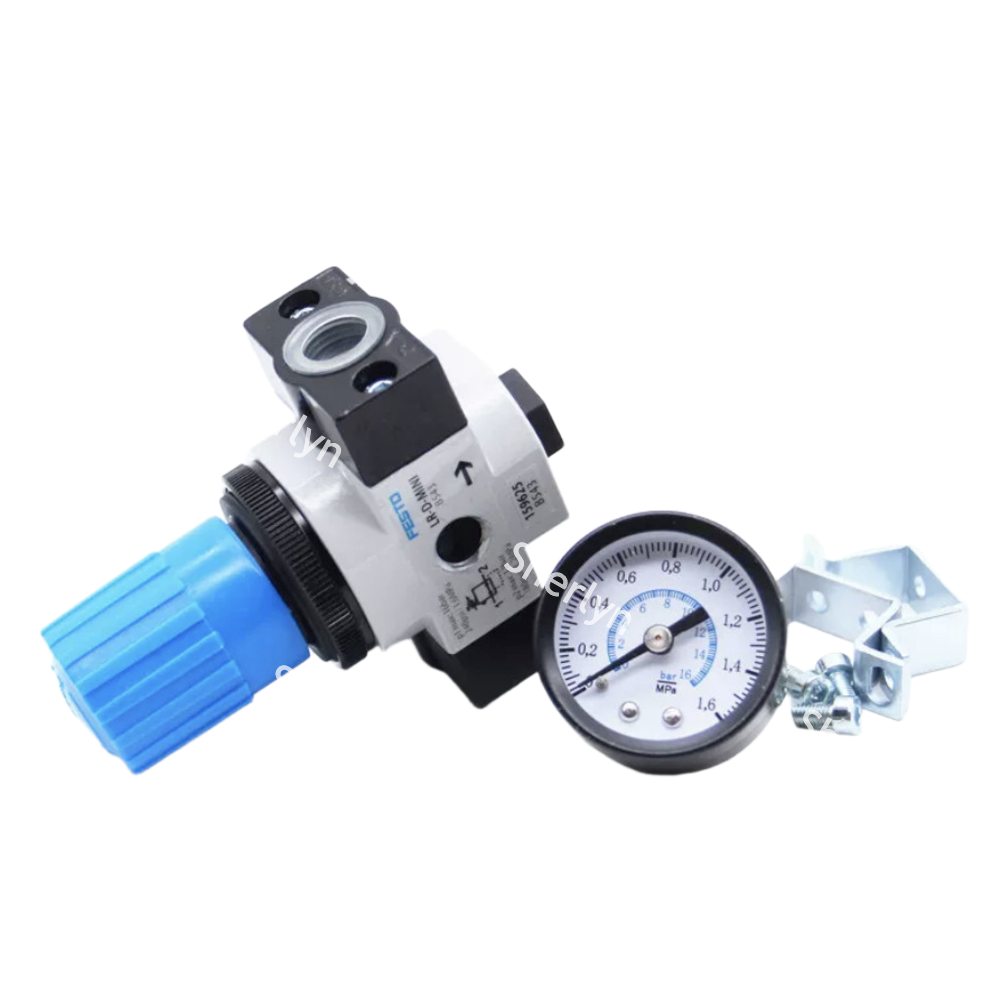 LR-1/2-D-MIDI FESTO Pneumatic Pressure Regulator | LR Series Air Pressure Control Valve