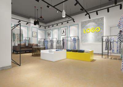Marble LVT Flooring 1.8mm Commercial PVC Flooring Water Proofed