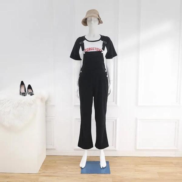 Elastic Waist Fashion Casual Pants Fashionable Wide Legged Pants