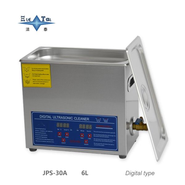 6L Commercial Ultrasonic Cleaner 180W Quiet Ultrasonic Cleaner JPS-30A With Stainless Steel Inner Liner