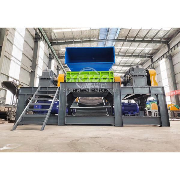 2000t/D-3000t/D Industrial Waste Shredder Metal Plastic Dual Shaft Shredder