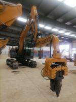 Medidor hidráulico vibratório 3200 RPM de Sheet Piling 10 do motorista de pilha