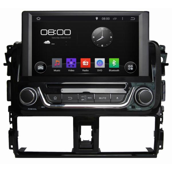 Ouchuangbo Pure Android 4.4 Car PC Stereo Radio DVD System for Toyota Yaris 2014 GPS Navi