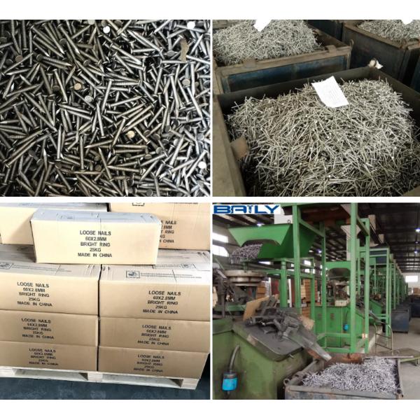 плоской головки ногтей длины 50mm общее хвостовика извива свободной кольцевое