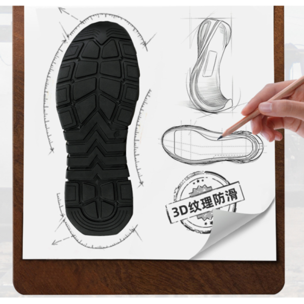 New Safety Work Shoes for Men Steel Toe Anti-Smash Anti-Puncture Protective Footwear Non-Slip Construction Sneakers All-Season Industrial Safety Boots