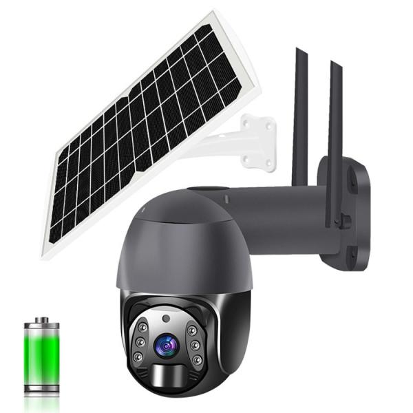 Smart Starlight 4g Solar Powered Security Camera 2MP 2K With Auto Motion Tracking