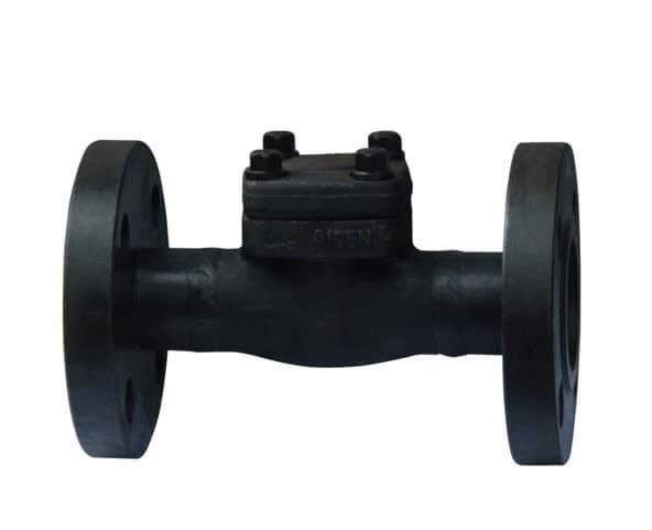 API Forged Steel Flanged Check Valve , Forged Check Valve Small Closing Impact