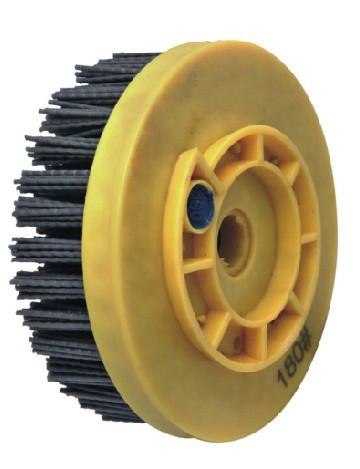 4 / 5 Snail Lock Antique Stone Brush Chemical Stability For Engineered Stone Surface
