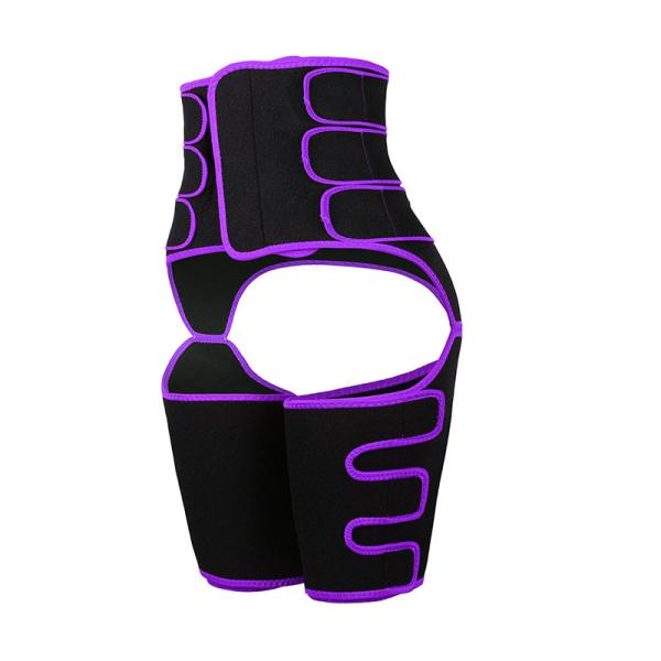 Elastic Band Waist Thigh Trimmer Neoprene Booty Sculptor Thigh Trimmers