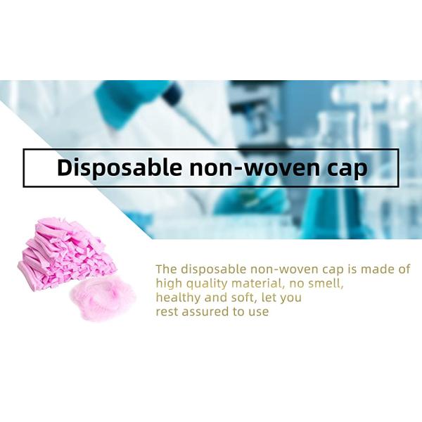 Elastic Cap covers, Medical Disposable Surgical Head Caps, Nonwoven Bouffant Mob Cap, Hair Net NURSE CAP