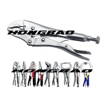 5 7 10 Inch Vise Grip Wide Jaw Locking Pliers Gourd Type Tool Straight Round Opening