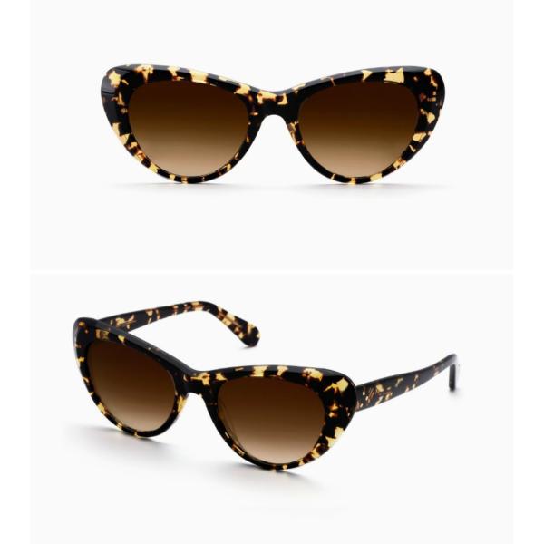 Women's Crystals Cat Eye Sunglasses 80s Vintage Retro Sunglasses for Party Favor Supplies Holiday Accessories Collection