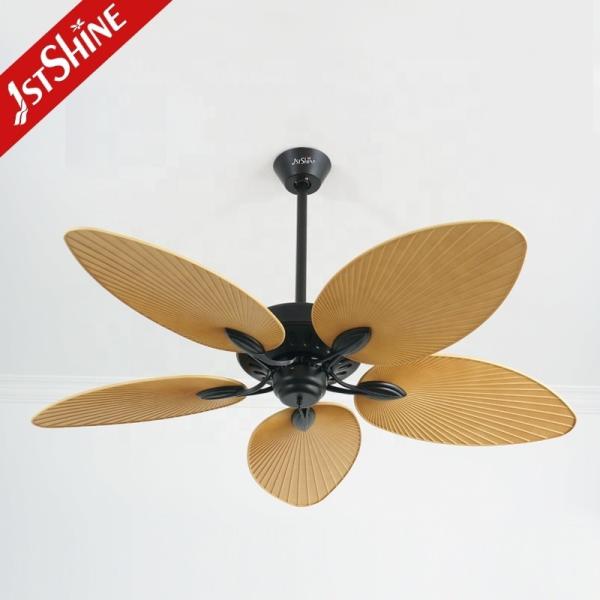 56 1stshine Ventilador de teto com remota e grande fluxo de ar As lâminas de plástico Design simples