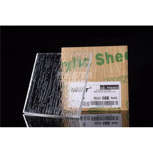 ПММА текстурированный прозрачный акриловый лист Декоративная акриловая стенка 5 мм - 40 мм