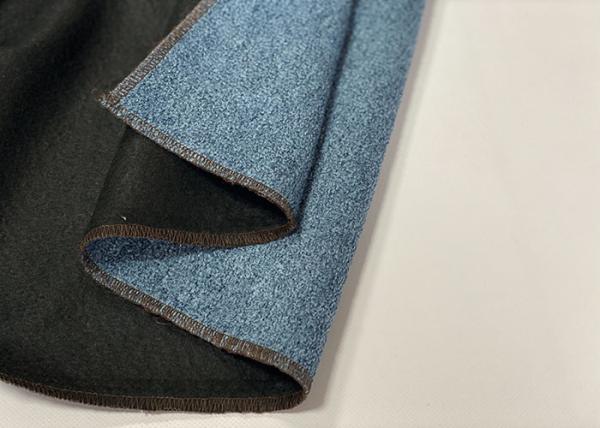 30cm 100 Polyester Upholstery Fabric , 300gsm Blue Chenille Upholstery Fabric