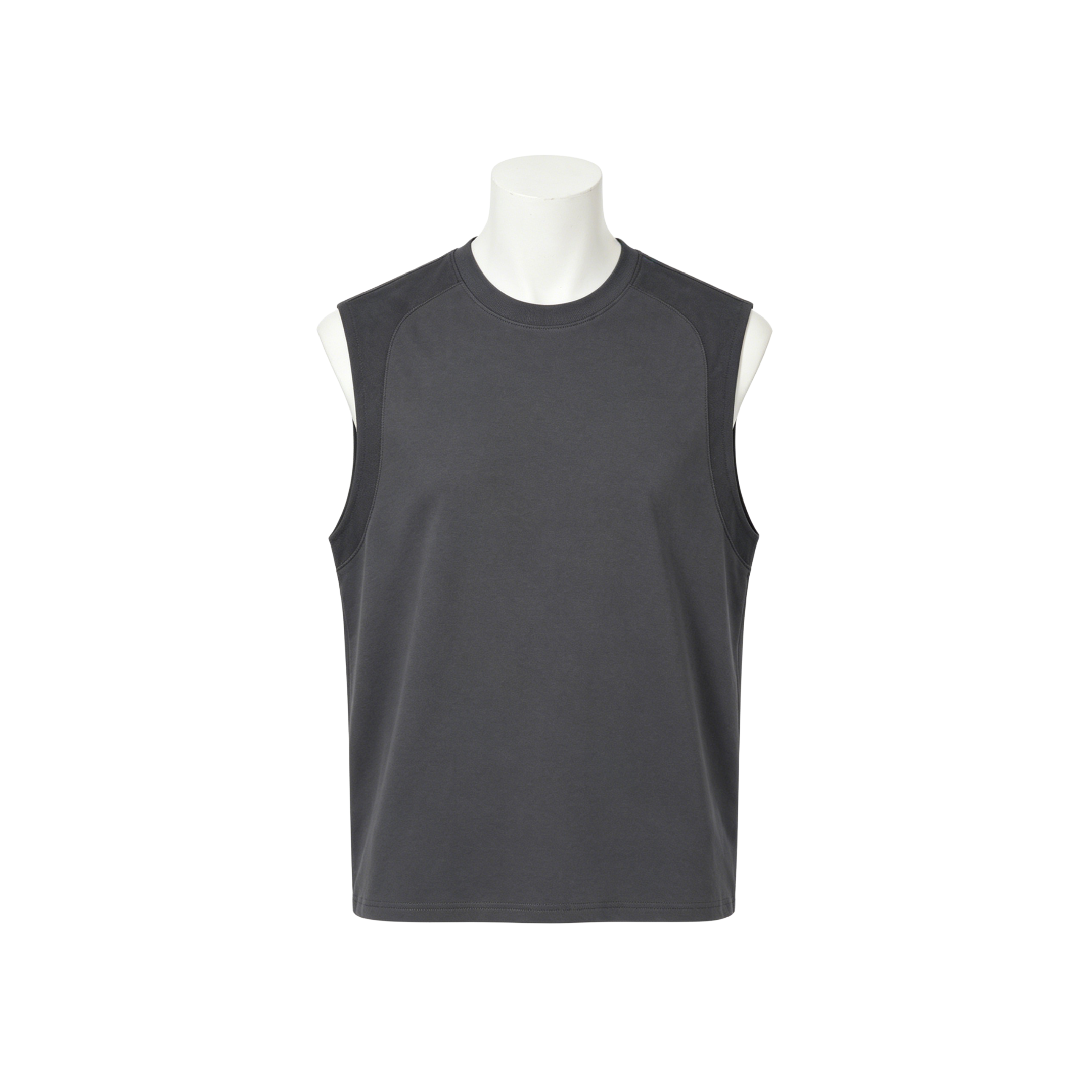 Cotton Blend Sleeveless T Shirt Quick Dry Mens Basketball Tank Top Loose