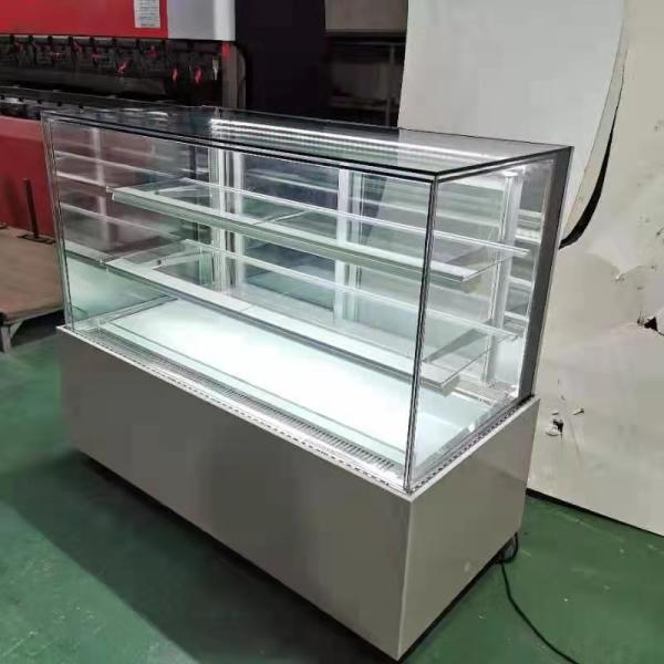 Sliding Door LED Interior Lighting Refrigerated Deli Case Cooler 450L