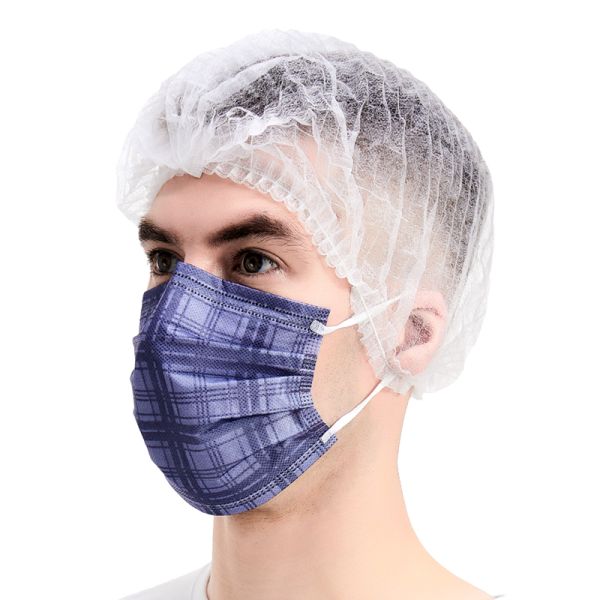 Haixin Health Custom Printing Face Masks Wholesale 3 Ply Surgical Medical Facemask Non-woven Disposable Printed Mask Supplier