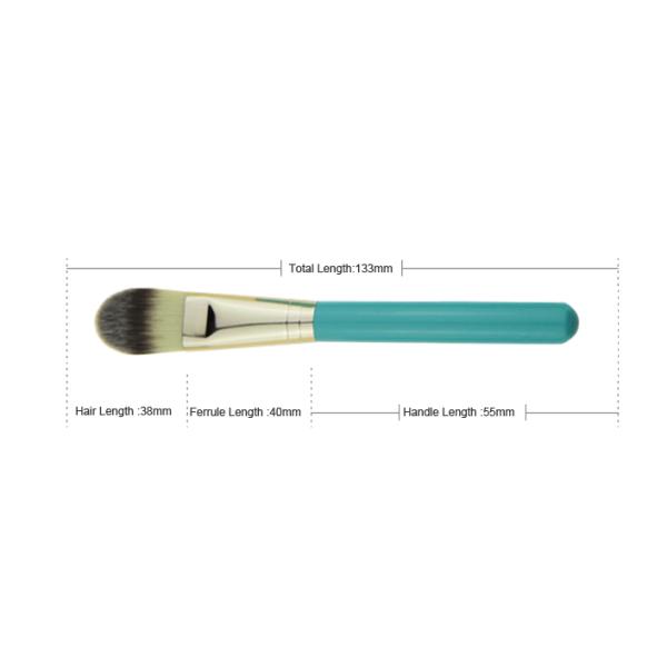 Medium Powder Foundation Brush Concealer Makeup Brush With Nylon Hair