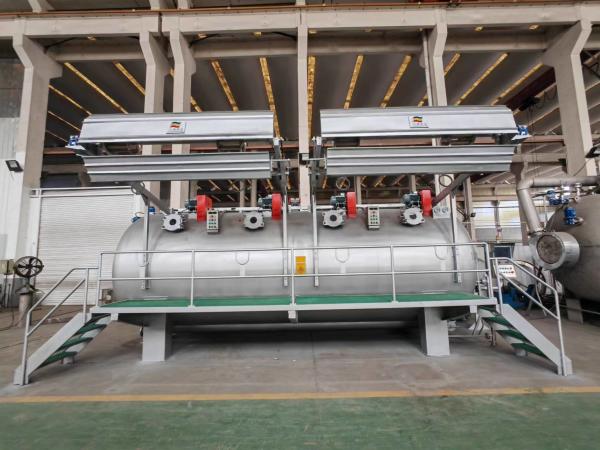 Full Automatic Rope Dying Machine Low Consumption O Shape With SETEX747 Controller