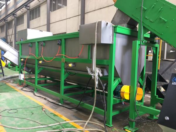 300kg/h, 500kg/h, 1000kg/h HDPE bottles crushing and washing machine