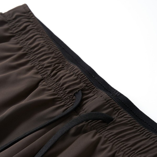 Men Double‑Layer Quick‑Dry Running Shorts｜Customizable