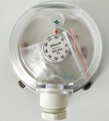 IP54 Air Differential Pressure Gauge With Switch Honeywell Adjustable Pressure Gauge 40-400Pa