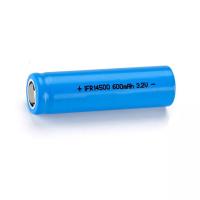 14500 bateria recarregável Li Iron Phosphate Battery 3.2V 600mAh do lítio Lifepo4