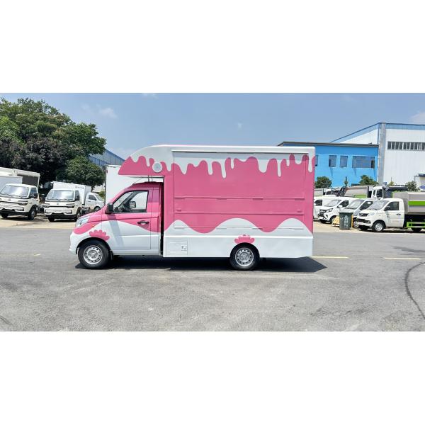 Foton 115 Horsepower 1.5L Displacement 5 Speed Gearbox Ice Cream Vending Truck Cake Dessert Vending Machine Advertising Truck