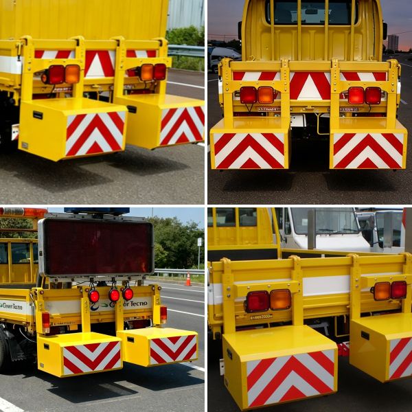 Energy Absorbing Barrier Mobile Barrier Truck For Roadside Safety