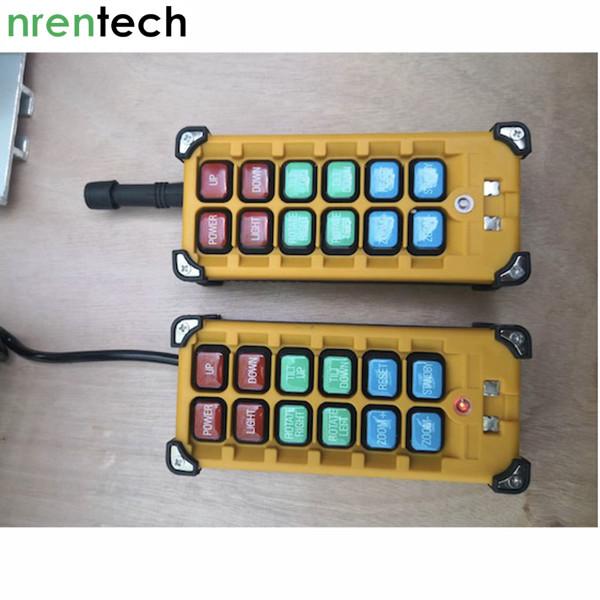 3.8m roof mounted foldable mast light tower-pneumatic telescopic mast-LED light tower-4x120W LED